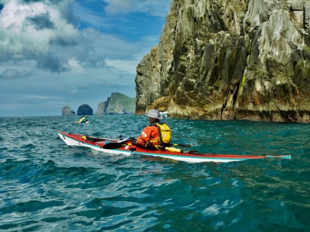St Kilda Big Atlantic swells around Hirta , St Kilda Scotland