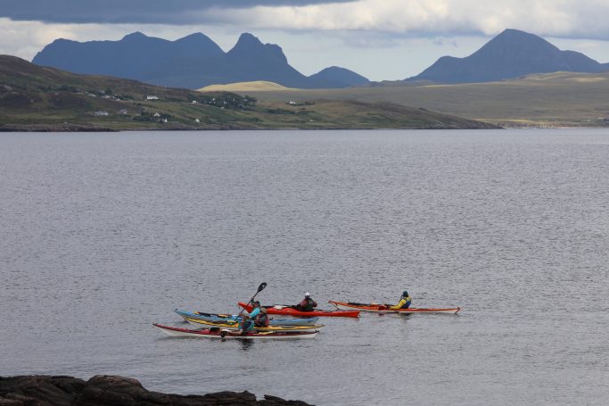 Summer Isles Sea kayaking around Coigach and the Summer Isles, Scotland.